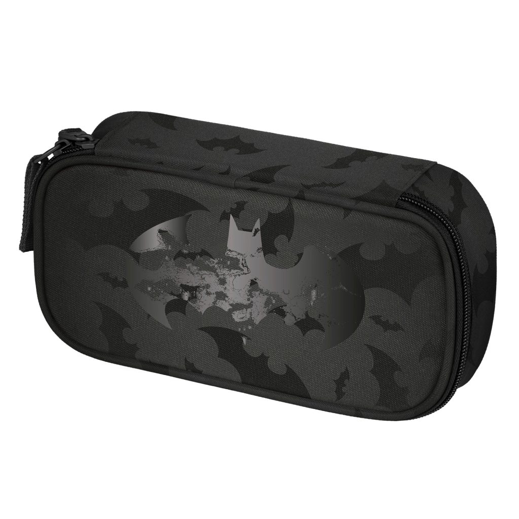 BAAGL Školní penál etue Batman černý GRS