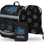 BAAGL SET 3 Zippy plus Harry Potter Bradavice Lumos: aktovka, penál, sáček