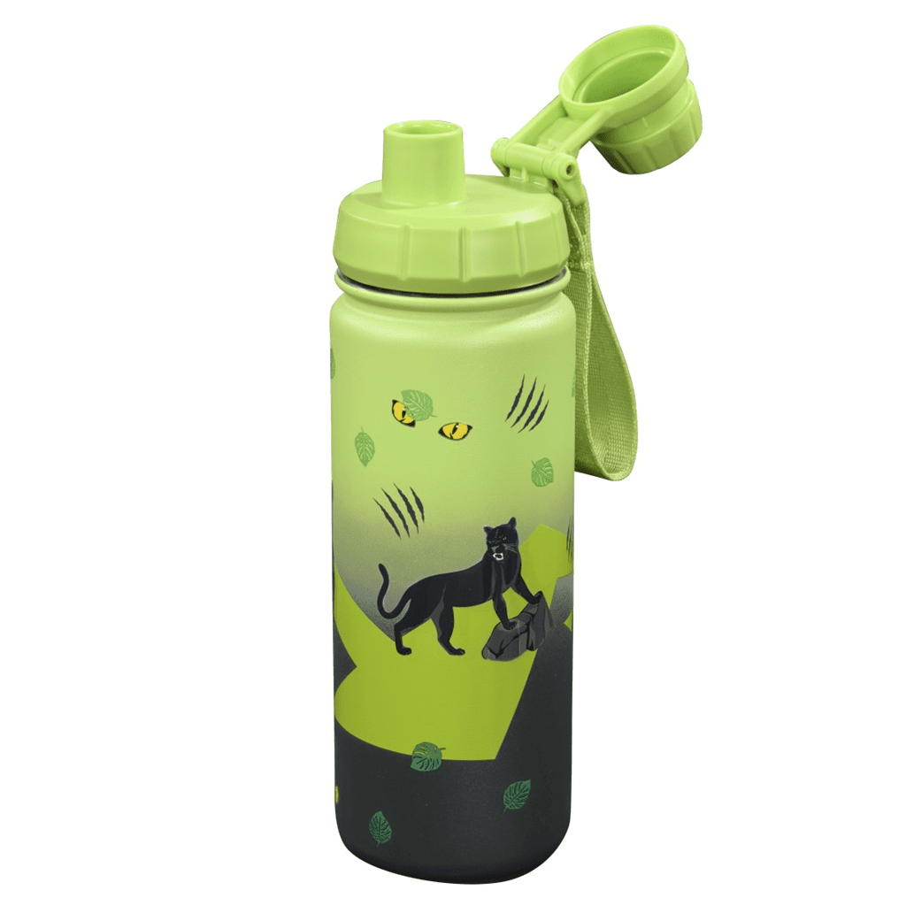 Izolovaná láhev na pití z nerezové oceli Step by Step 0,5 l, Black Cat - Obrázek 2