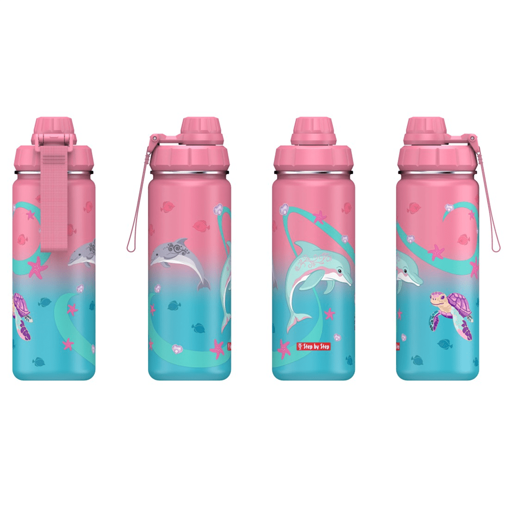 Izolovaná láhev na pití z nerezové oceli Step by Step 0,5 l, Sealife - Obrázek 3