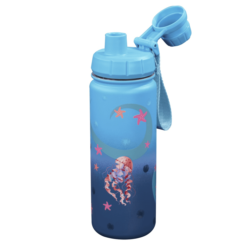 Izolovaná láhev na pití z nerezové oceli Step by Step 0,5 l, Sweet Mermaid - Obrázek 2