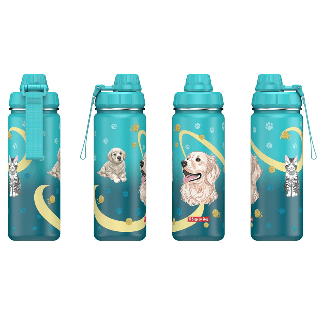 Izolovaná láhev na pití z nerezové oceli Step by Step 0,5 l, Sweet Pet - Obrázek 3