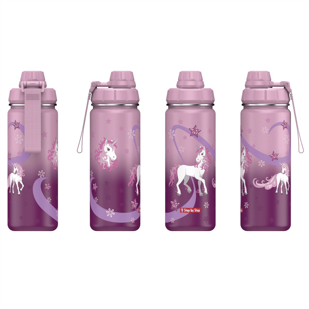 Izolovaná láhev na pití z nerezové oceli Step by Step 0,5 l, Sweet Unicorn - Obrázek 3