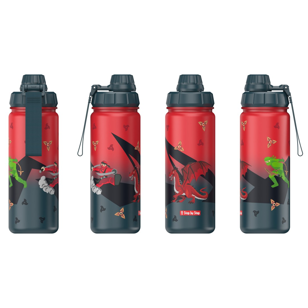 Izolovaná láhev na pití z nerezové oceli Step by Step 0,5 l, Warrior - Obrázek 3