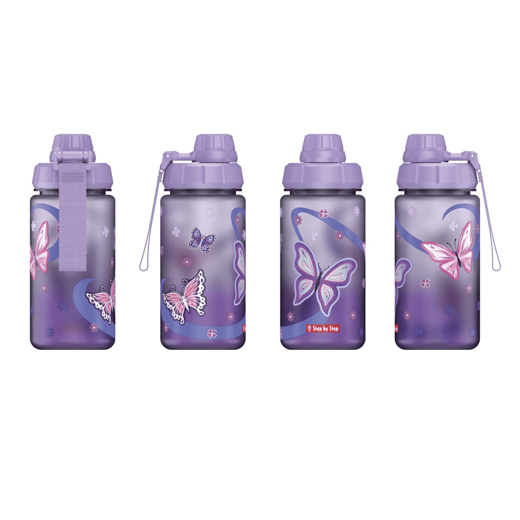 Tritanová láhev na pití Step by Step 0,55 l, Sweet Butterfly - Obrázek 3