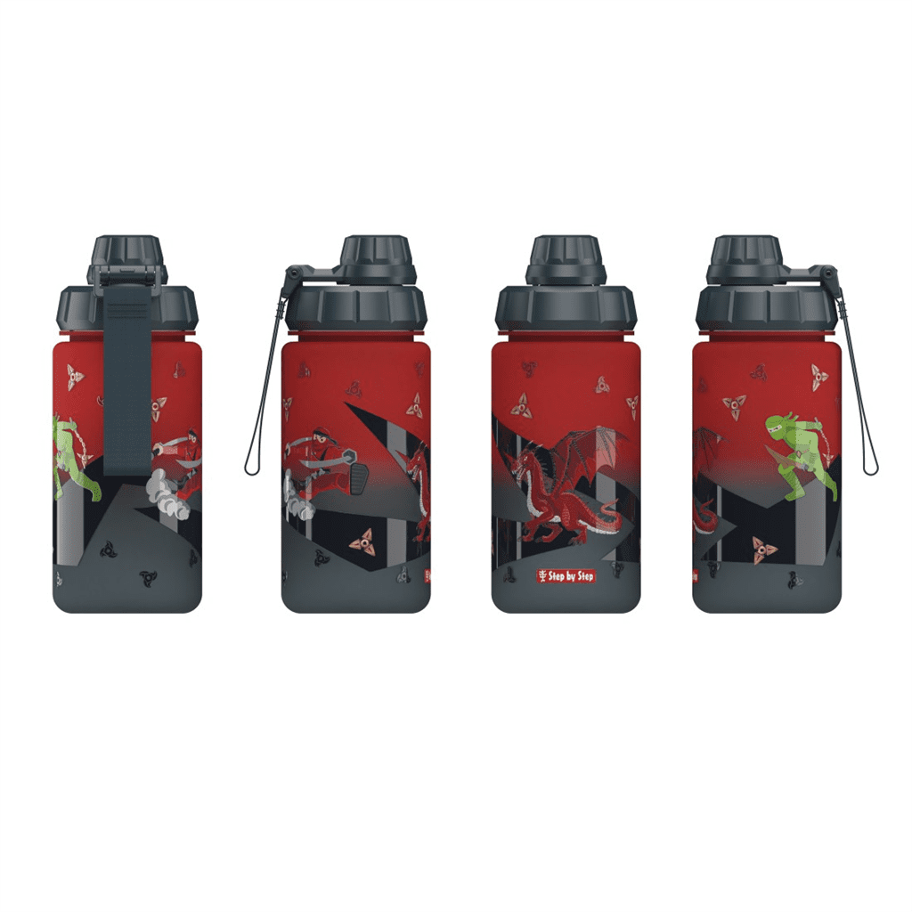 Tritanová láhev na pití Step by Step 0,55 l, Warrior - Obrázek 3