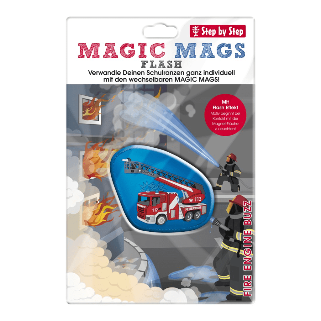 Blikající obrázek Magic Mags Flash Fire Engine Buzz ke Step by Step GRADE, SPACE, CLOUD, 2v1 a KID - Obrázek 7