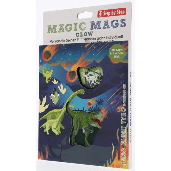 Doplňková sada obrázků MAGIC MAGS Noční Dino Tyro k aktovkám GRADE, SPACE, CLOUD, 2v1 a KID - Obrázek 15