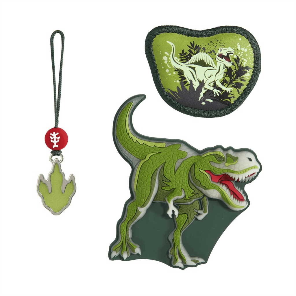 Doplňková sada obrázků MAGIC MAGS GLOW, Dino Night Tyro, pro aktovky a batohy Step by Step