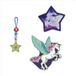 Doplňková sada obrázků MAGIC MAGS GLOW, Pegasus Night Nuala, pro aktovky a batohy Step by Step