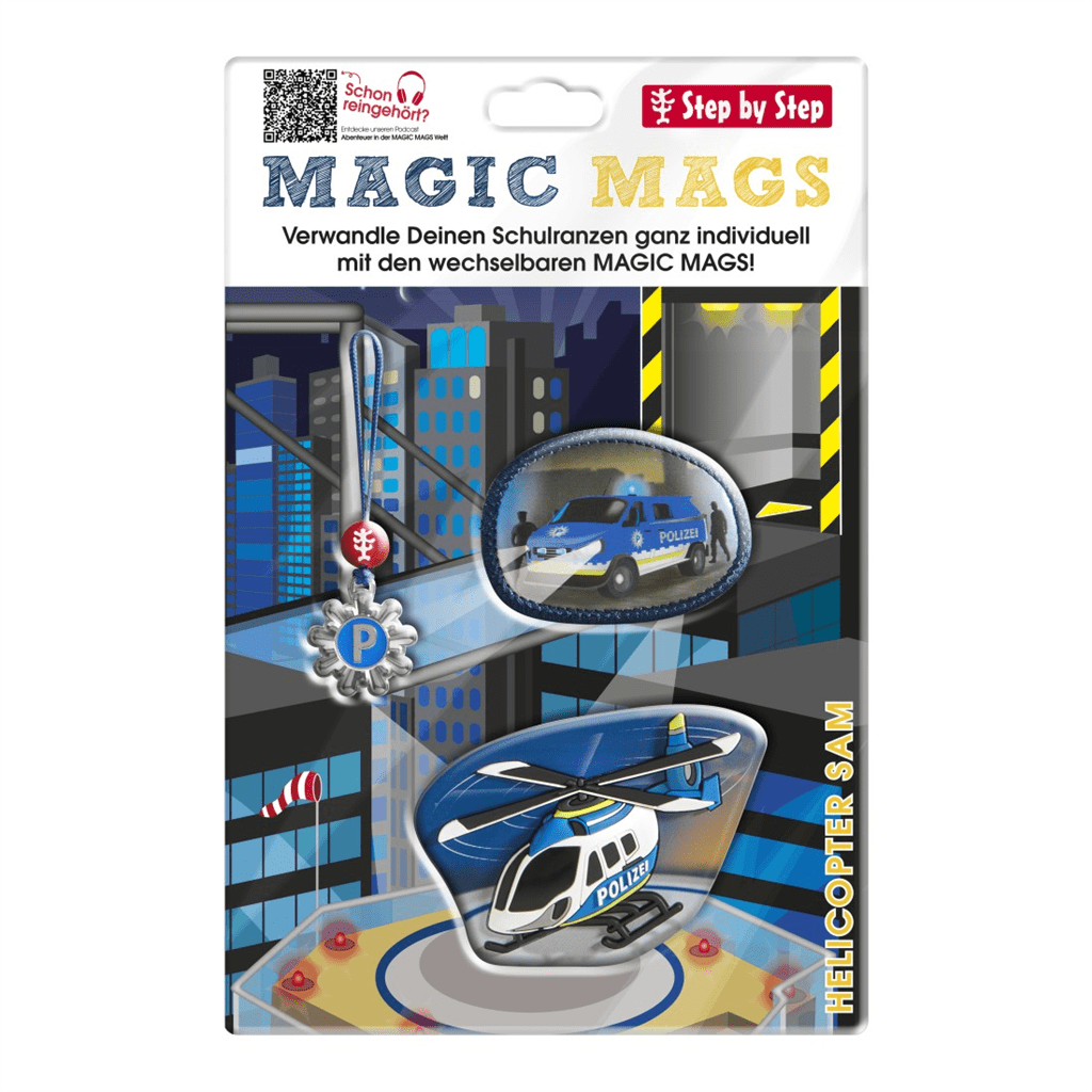 Doplňková sada obrázků MAGIC MAGS Helicopter Sam k aktovkám GRADE, SPACE, CLOUD, 2IN1 a KID - Obrázek 6