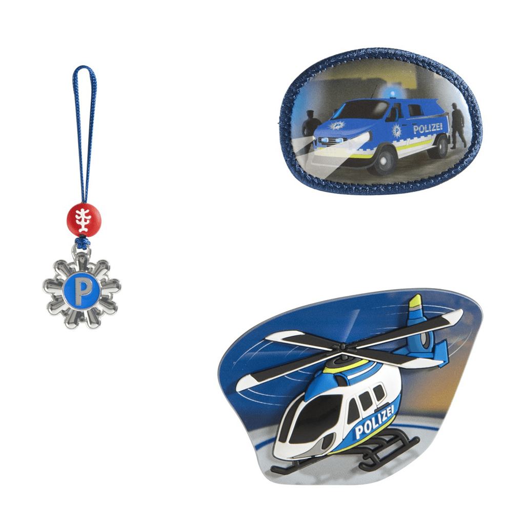 Doplňková sada obrázků MAGIC MAGS, Helicopter Sam, pro aktovky a batohy Step by Step