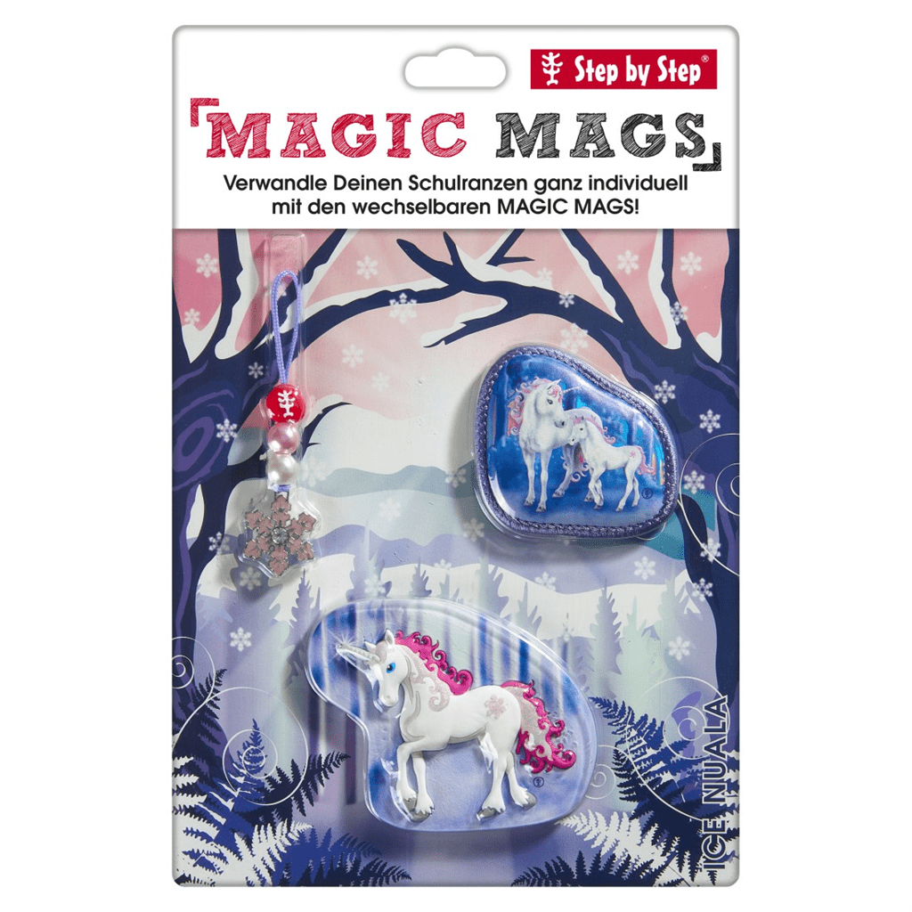 Doplňková sada obrázků MAGIC MAGS Pegas Ledový Pegas k aktovkám GRADE, SPACE, CLOUD, 2v1 a KID - Obrázek 10