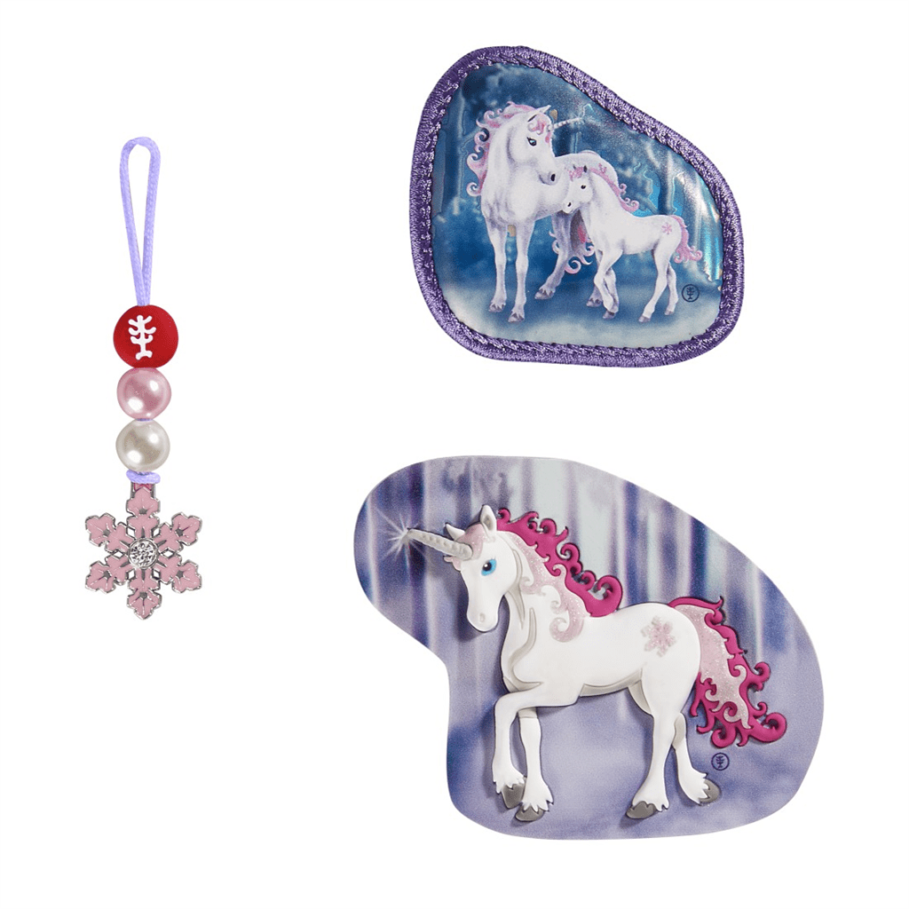 Doplňková sada obrázků MAGIC MAGS, Ice Unicorn Nuala, pro aktovky a batohy Step by Step