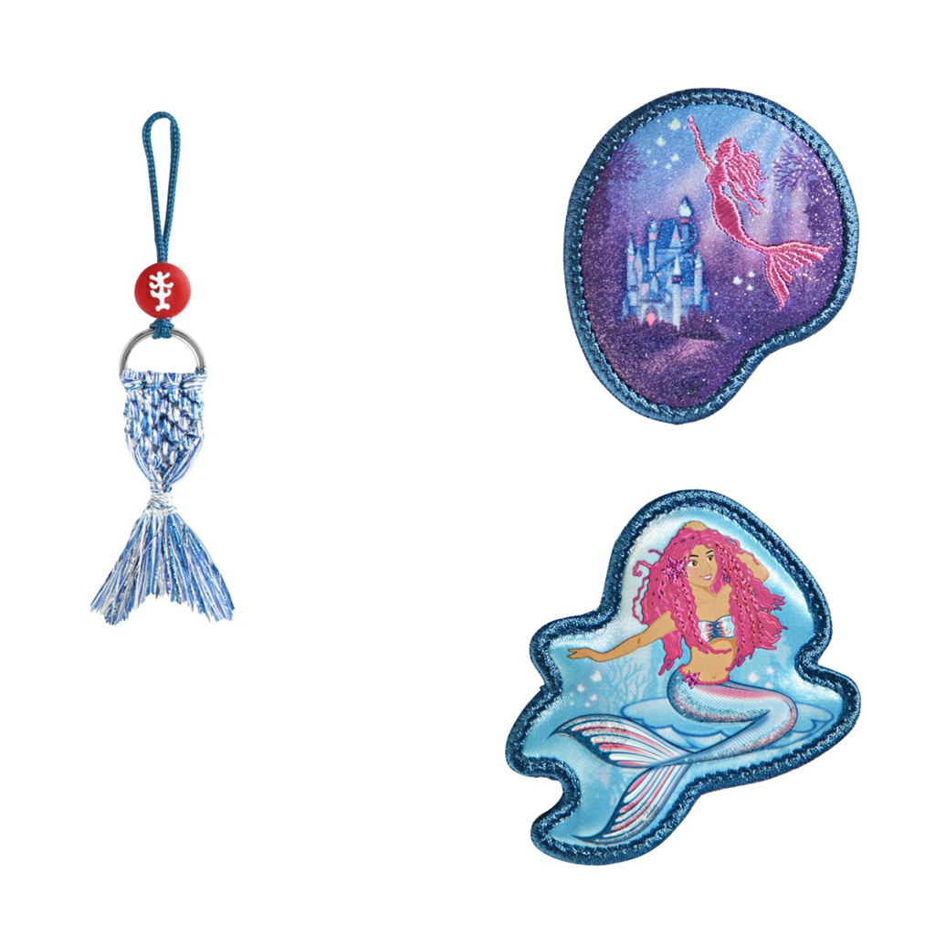 Doplňková sada obrázků MAGIC MAGS, Mermaid Lola, pro aktovky a batohy Step by Step