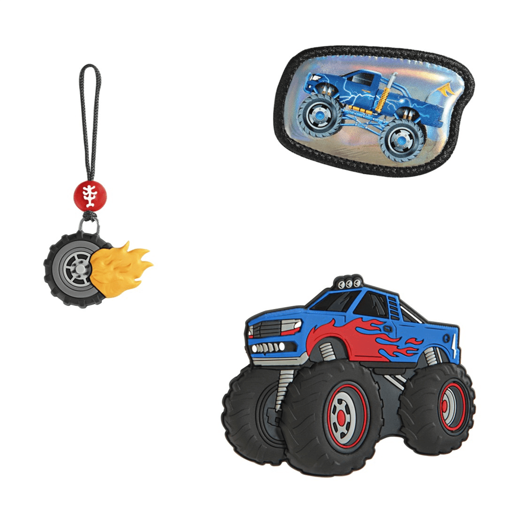Doplňková sada obrázků MAGIC MAGS, Monster Truck Rocky, pro aktovky a batohy Step by Step