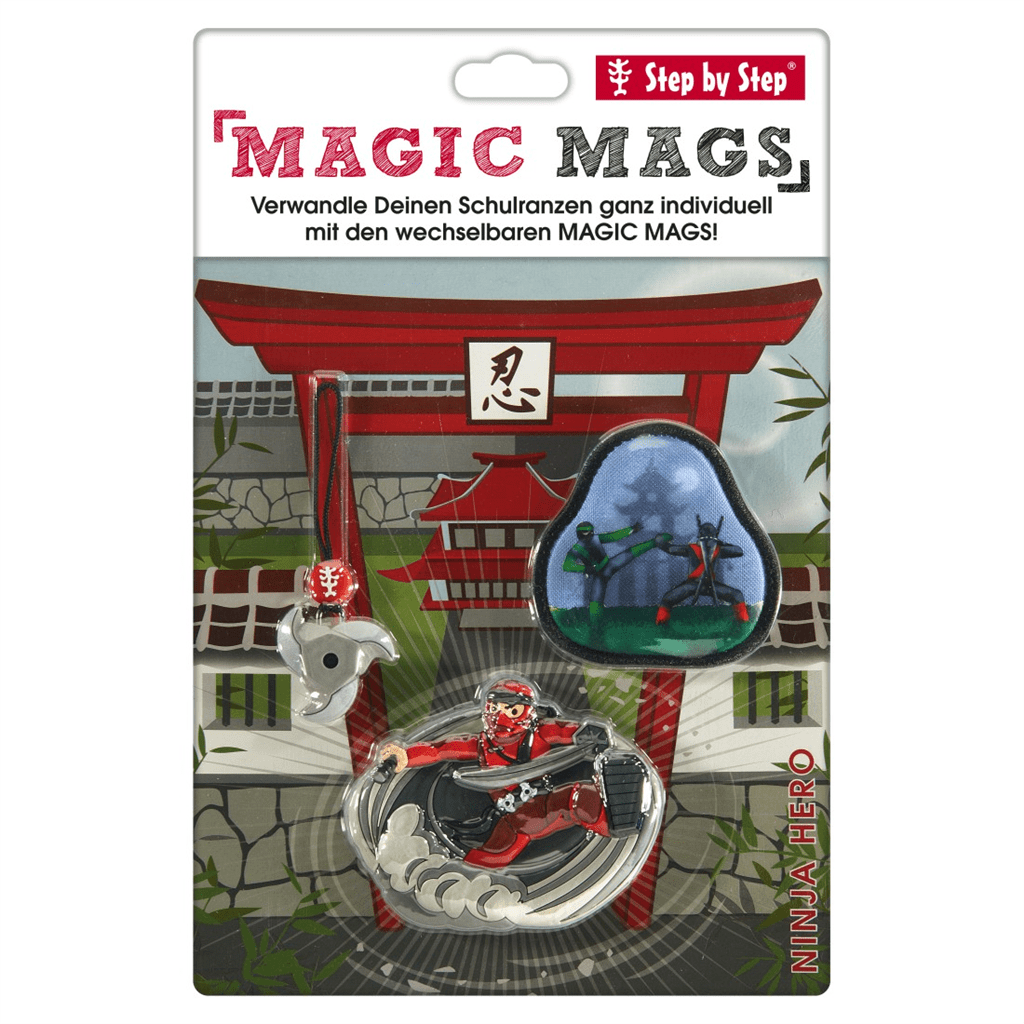 Doplňková sada obrázků MAGIC MAGS Ninja Yuma k aktovkám GRADE, SPACE, CLOUD, 2v1 a KID - Obrázek 6