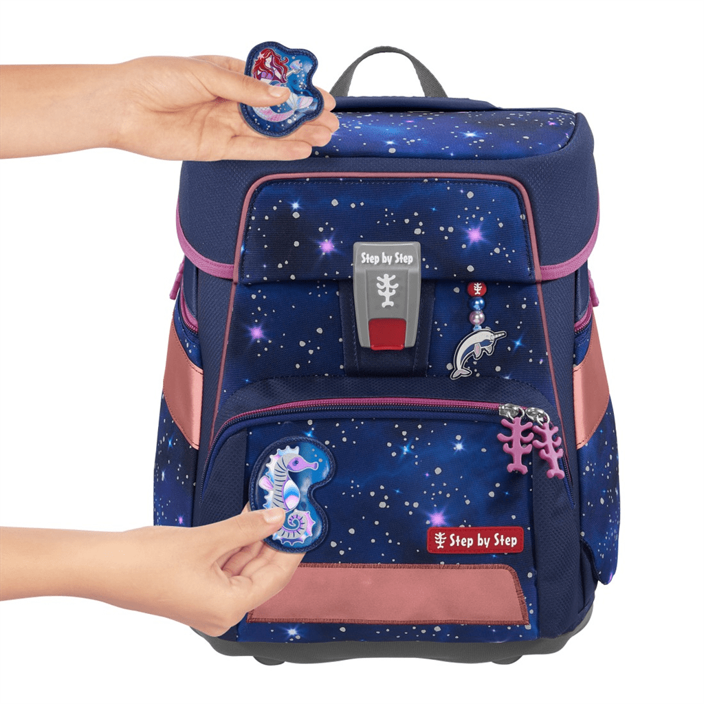 Doplňková sada obrázků MAGIC MAGS Mořský koník Zoe k aktovkám GRADE, SPACE, CLOUD, 2v1 a KID - Obrázek 14