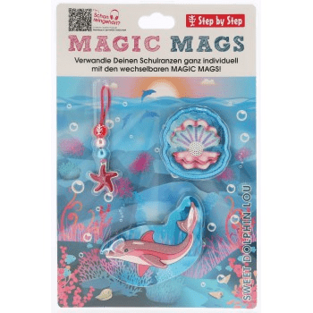 Doplňková sada obrázků MAGIC MAGS Sweet Dolphin Lou k aktovkám GRADE, SPACE, CLOUD, 2IN1 a KID - Obrázek 8