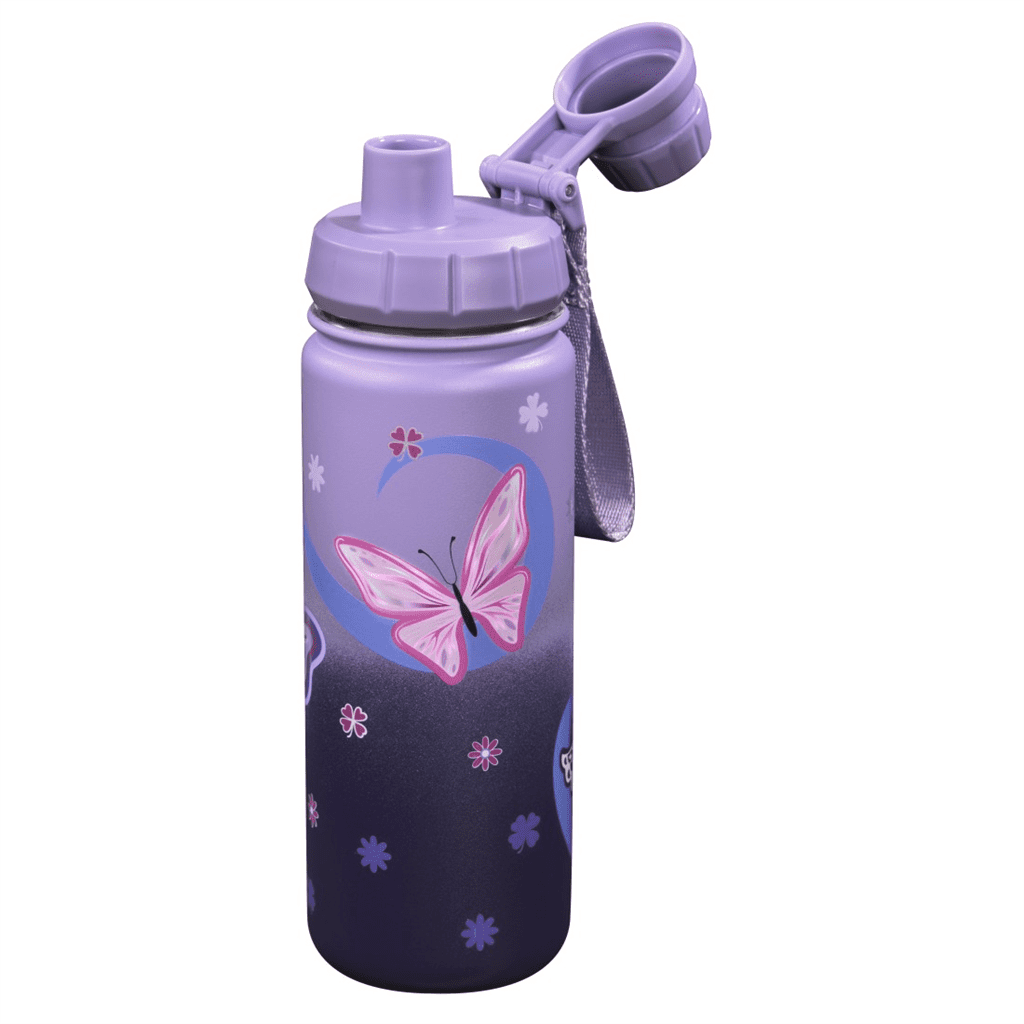 Izolovaná láhev na pití z nerezové oceli Step by Step 0,5 l, Sweet Butterfly - Obrázek 2