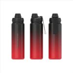 Izolovaná láhev na pití z nerezové oceli coocazoo 0,7 l, Gradient Red