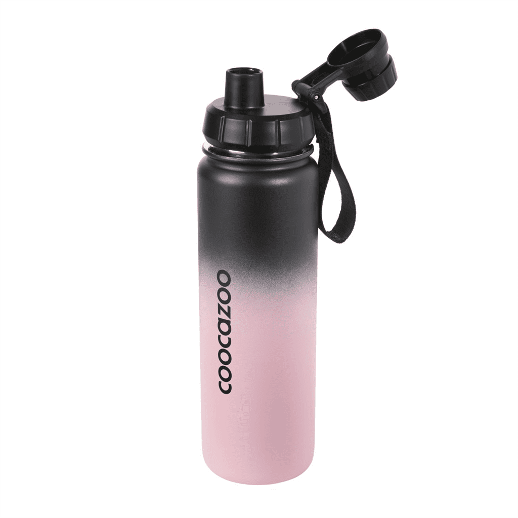 Izolovaná láhev na pití z nerezové oceli coocazoo 0,7 l, Gradient Rose - Obrázek 2