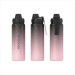 Izolovaná láhev na pití z nerezové oceli coocazoo 0,7 l, Gradient Rose