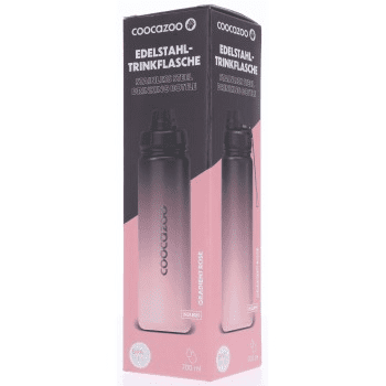 Izolovaná láhev na pití z nerezové oceli coocazoo 0,7 l, Gradient Rose - Obrázek 3