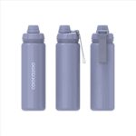 Izolovaná láhev na pití z nerezové oceli coocazoo 0,7 l, Lavender