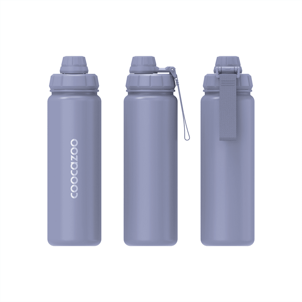 Izolovaná láhev na pití z nerezové oceli coocazoo 0,7 l, Lavender