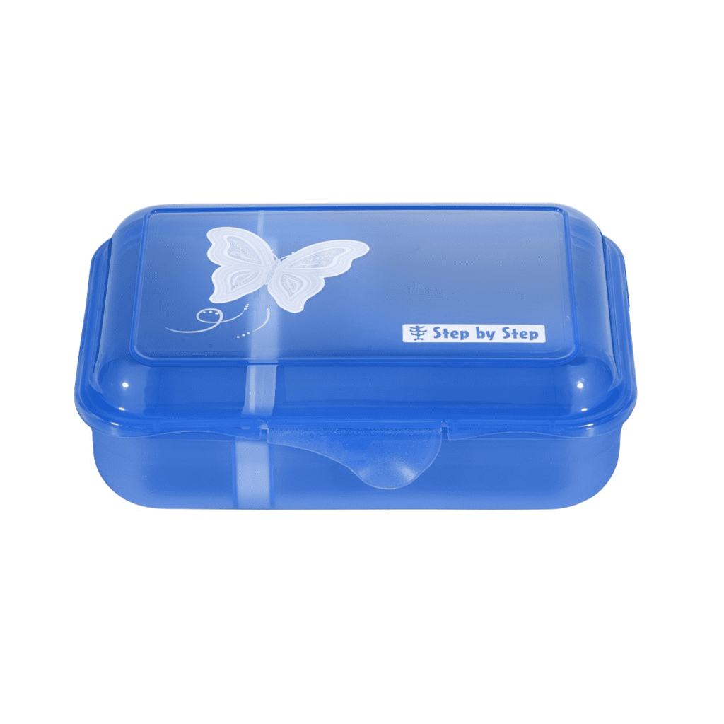 Krabička na svačinu Step by Step, Butterfly Maja, modrá