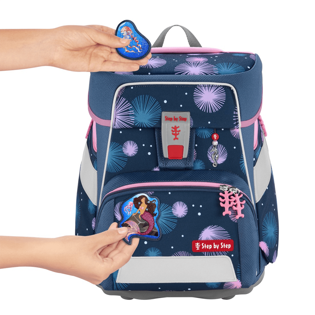 Školní aktovka SPACE pro prvňáčky - 5-dílný set, Step by Step Mermaid Delia, certifikát AGR - Obrázek 18