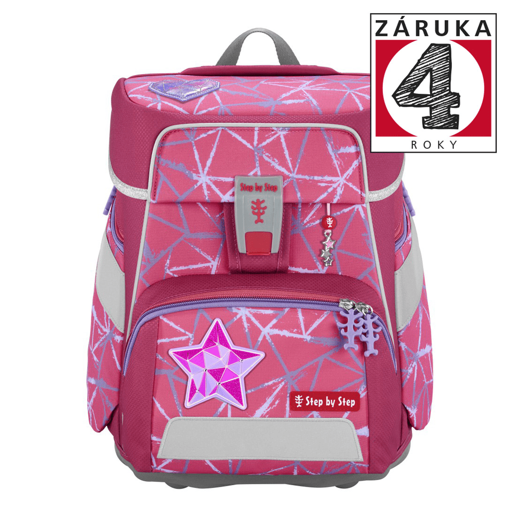 Školní aktovka Step by Step SPACE, Star Stella - 5 dílný set, AGR certifikát