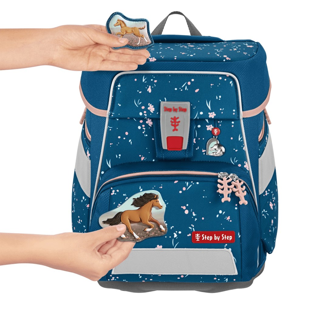 Školní aktovka SPACE pro prvňáčky - 5-dílný set, Step by Step Wild Horse Ronja, certifikát AGR - Obrázek 26