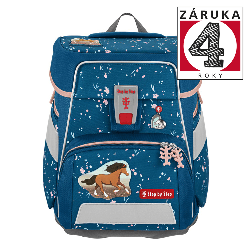 Školní aktovka Step by Step SPACE, Wild Horse Ronja - 5 dílný set, AGR certifikát