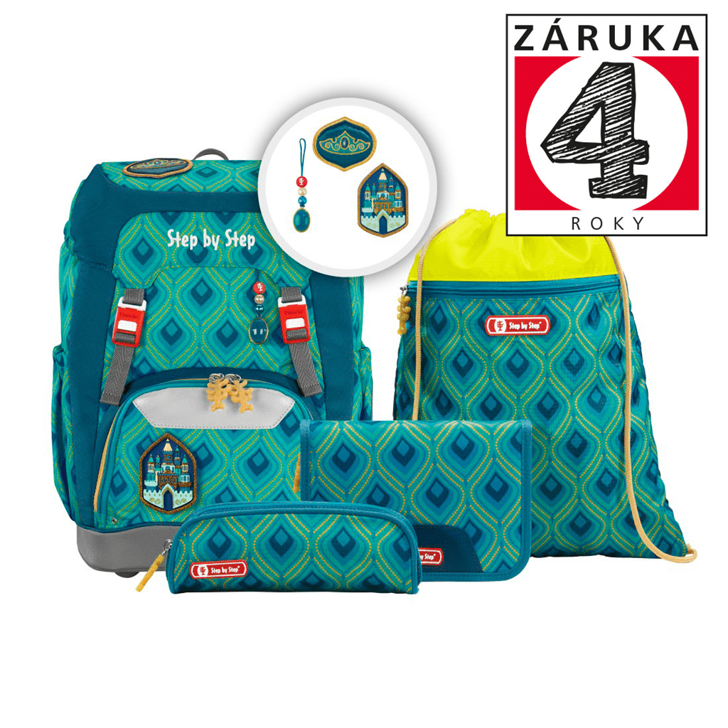 Školní batoh Step by Step GRADE, Magic Castle - 5 dílný set, AGR certifikát