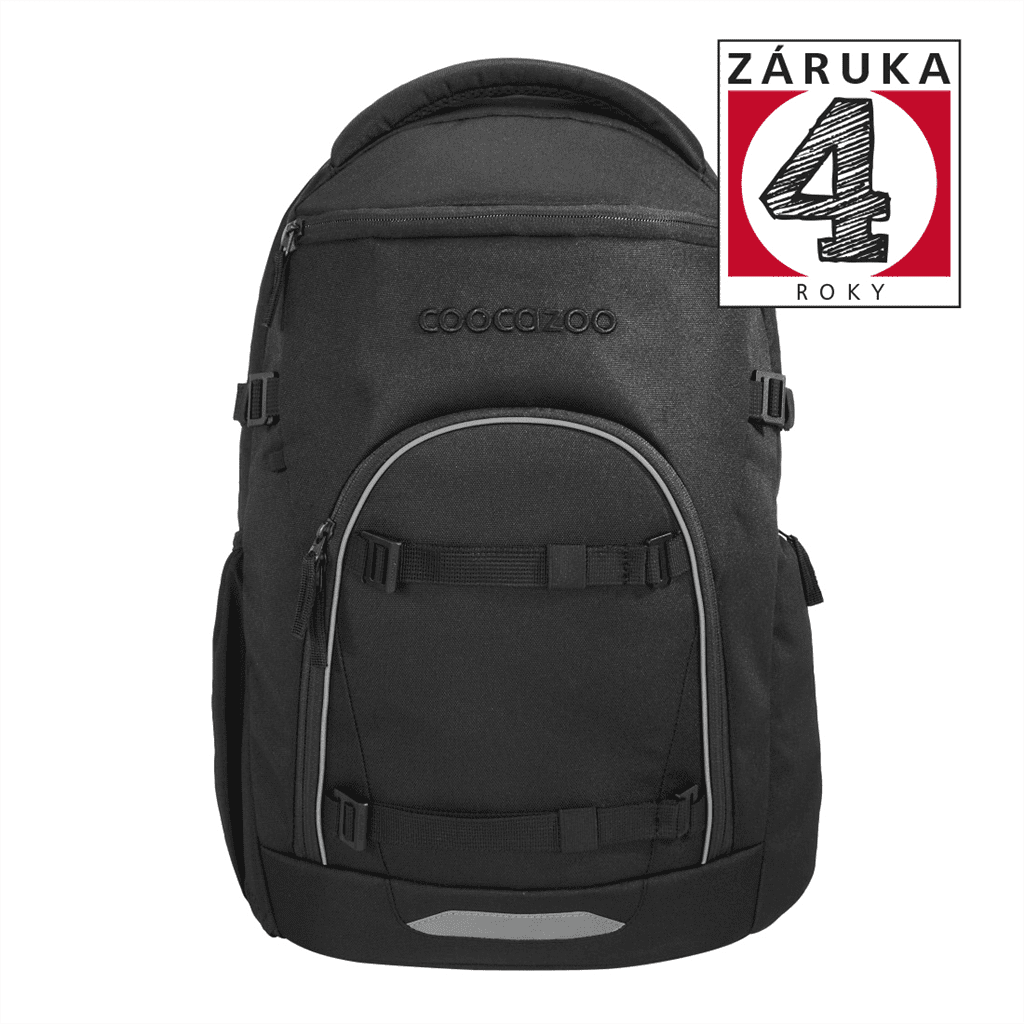 Školní batoh coocazoo BYTE, Black Coal, AGR certifikát