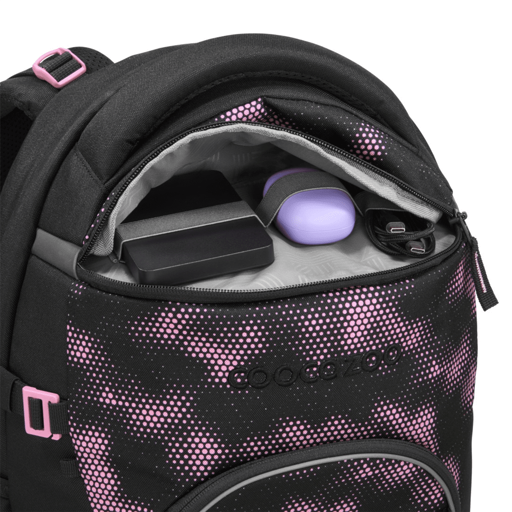 Školní batoh coocazoo BYTE, Pink Illusion, AGR certifikát - Obrázek 3