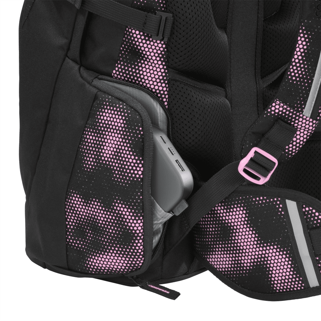 Školní batoh coocazoo BYTE, Pink Illusion, AGR certifikát - Obrázek 4