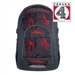 Školní batoh coocazoo MATE, Broken Black, AGR certifikát
