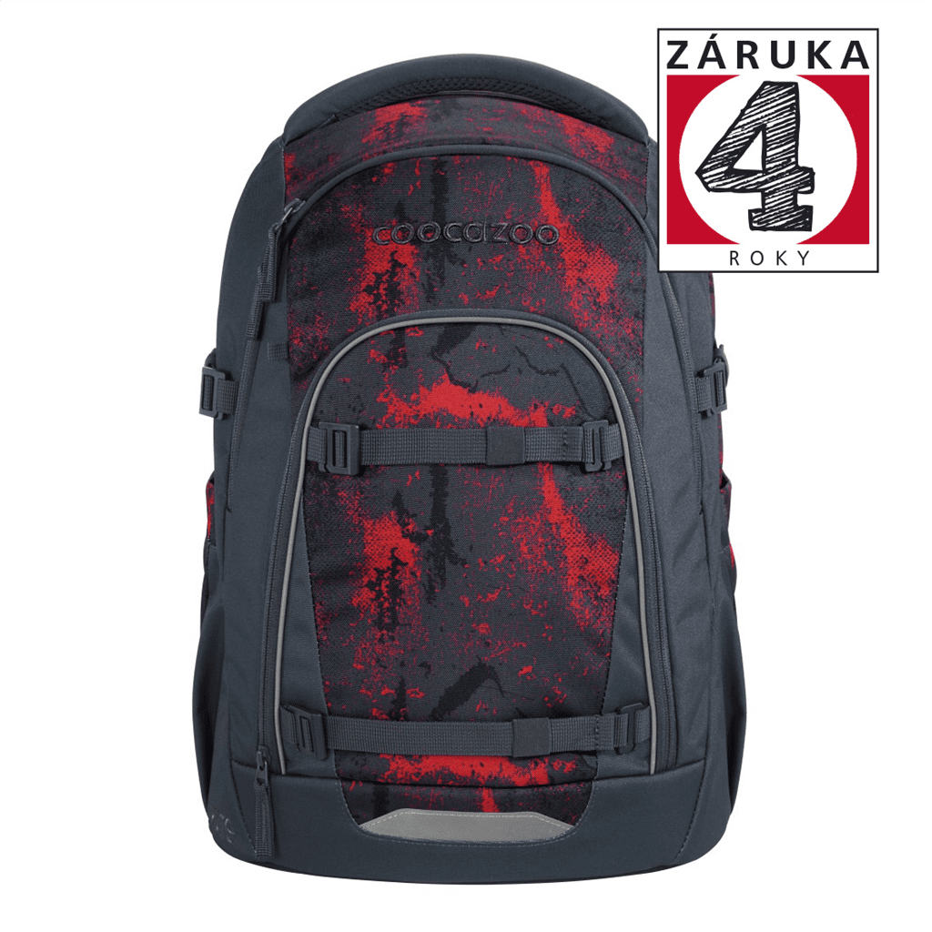 Školní batoh coocazoo MATE, Broken Black, AGR certifikát