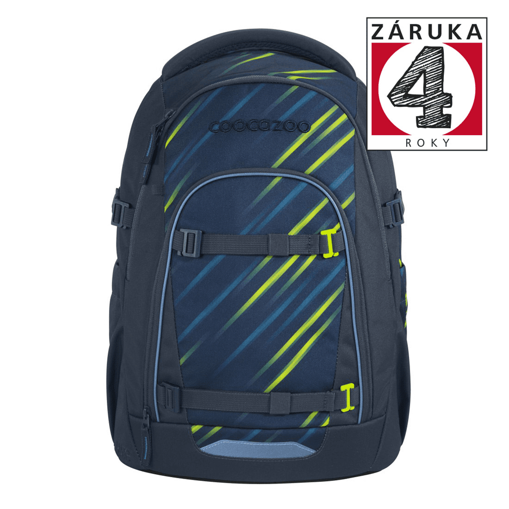 Školní batoh coocazoo MATE, Fast Lime, AGR certifikát