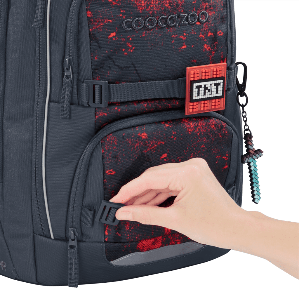 Školní batoh coocazoo PORTER, Broken Black, AGR certifikát - Obrázek 10