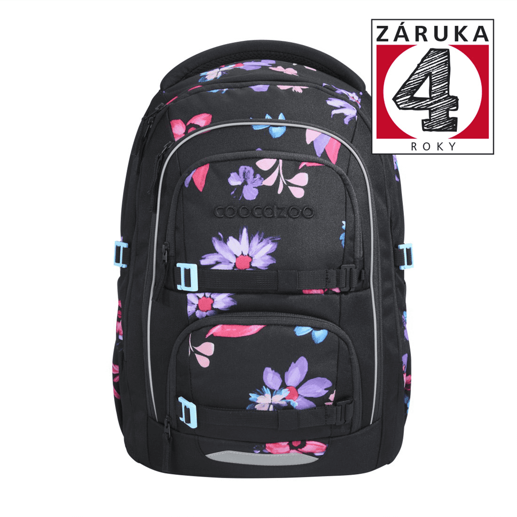 Školní batoh coocazoo PORTER, Floral Artnight, AGR certifikát