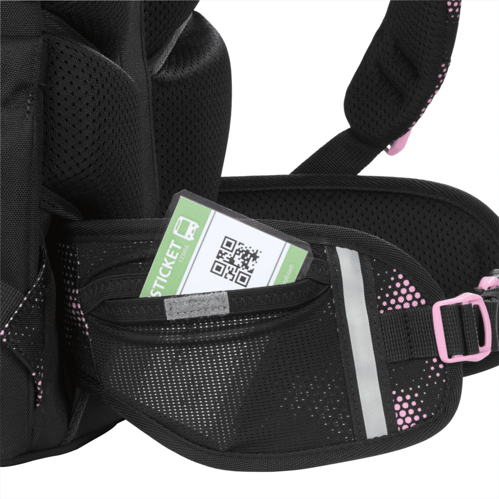 Školní batoh coocazoo PORTER, Pink Illusion, AGR certifikát - Obrázek 3