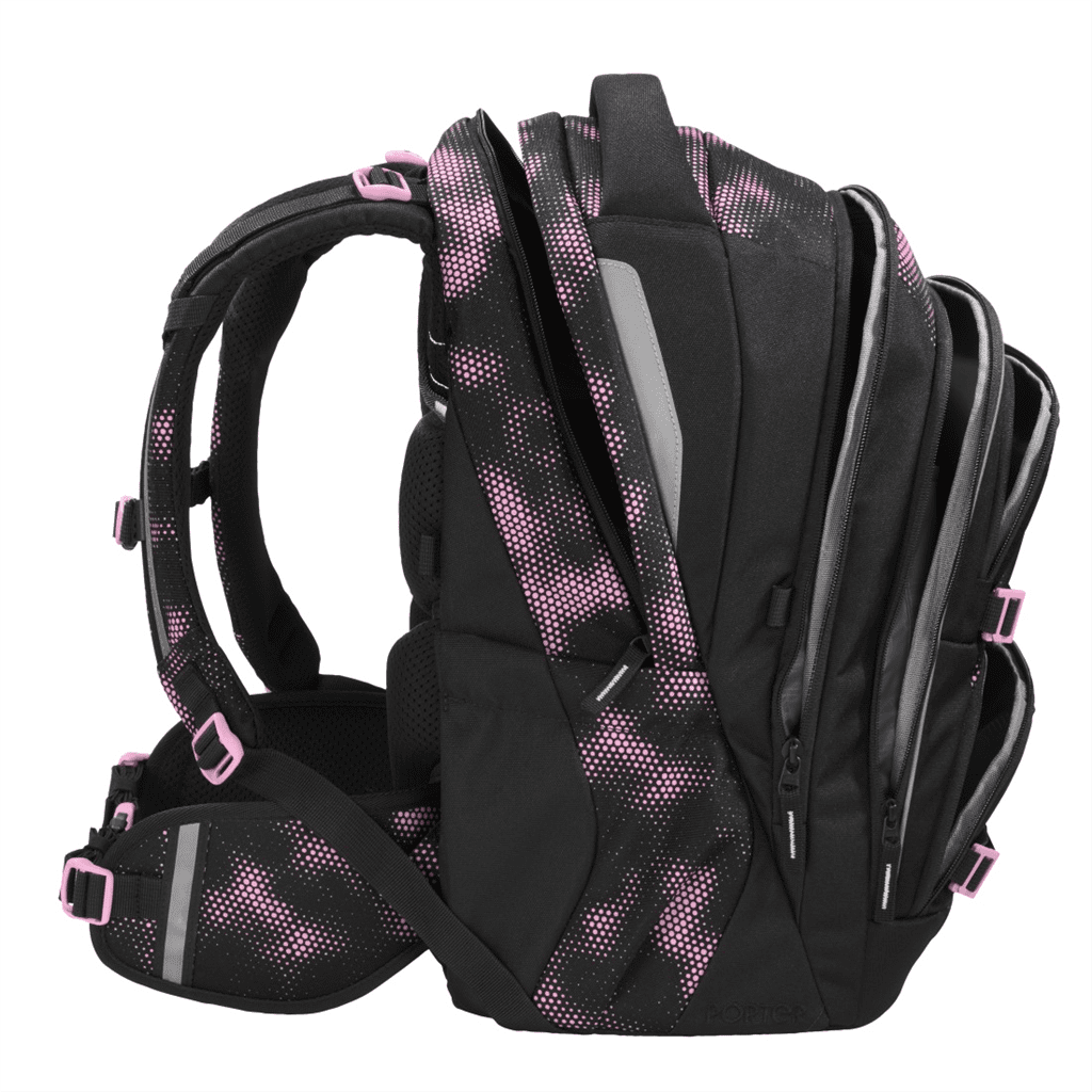 Školní batoh coocazoo PORTER, Pink Illusion, AGR certifikát - Obrázek 7