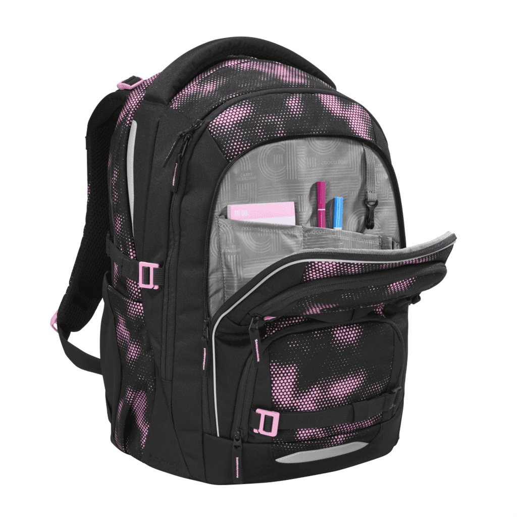 Školní batoh coocazoo PORTER, Pink Illusion, AGR certifikát - Obrázek 8