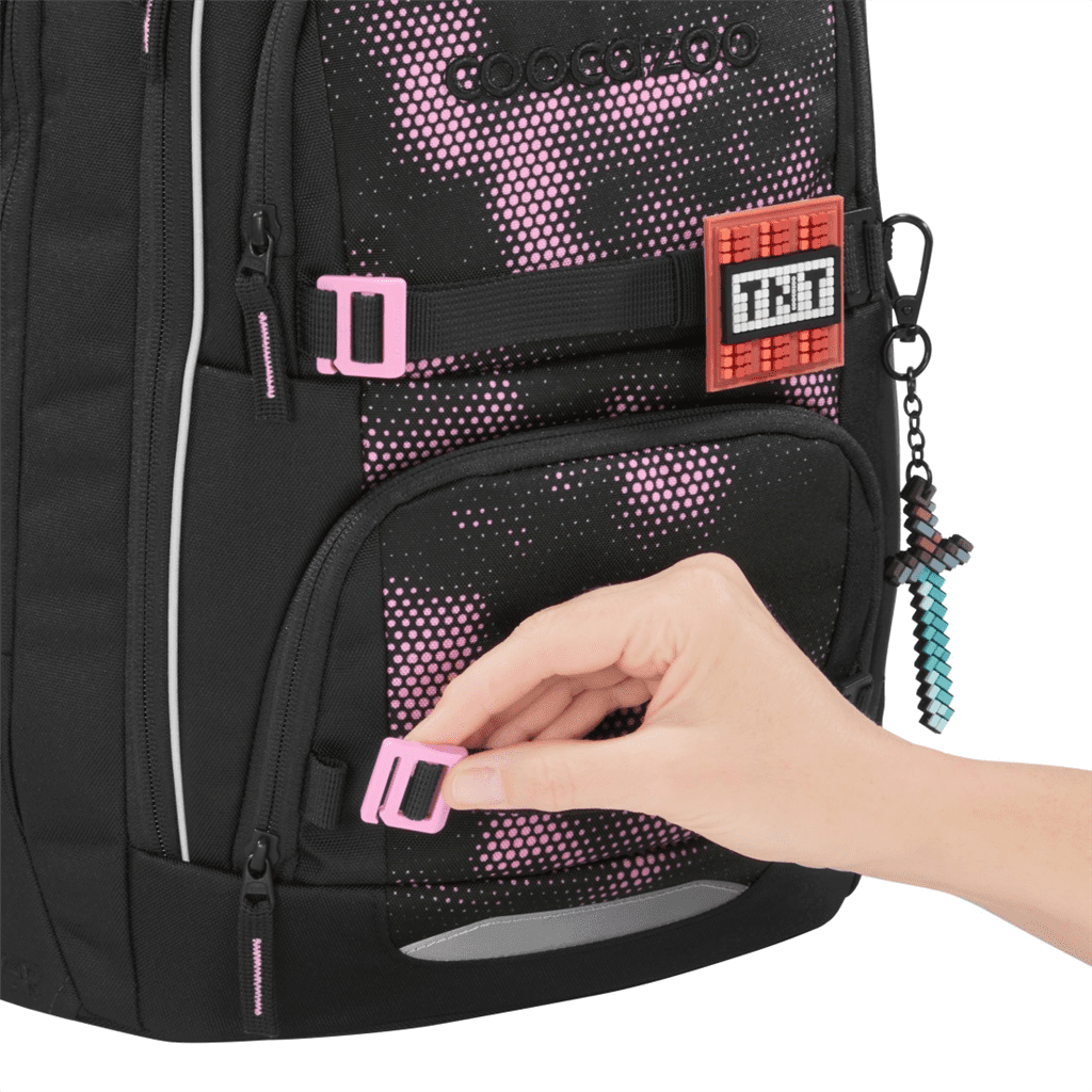 Školní batoh coocazoo PORTER, Pink Illusion, AGR certifikát - Obrázek 10