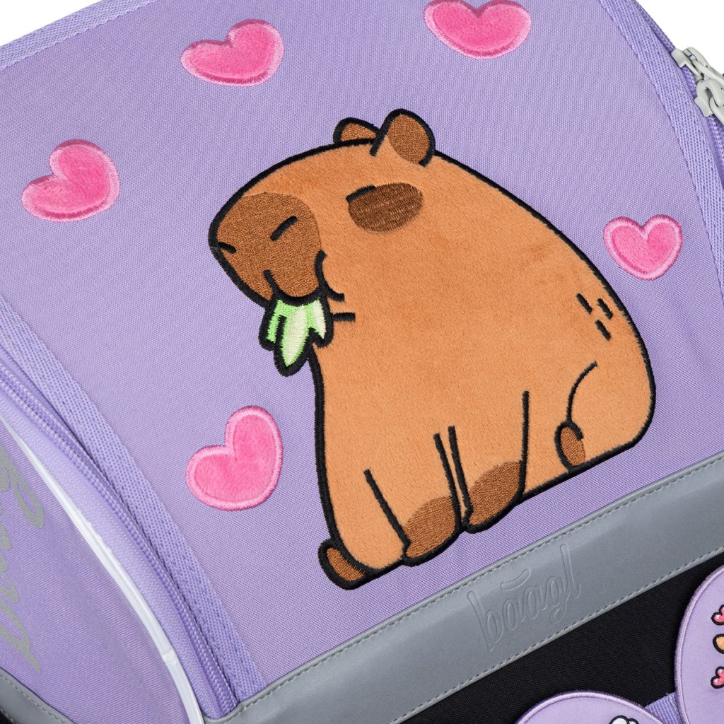 BAAGL Školní aktovka Zippy Kapybara - Obrázek 8
