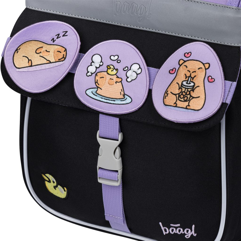 BAAGL Školní aktovka Zippy Kapybara - Obrázek 9